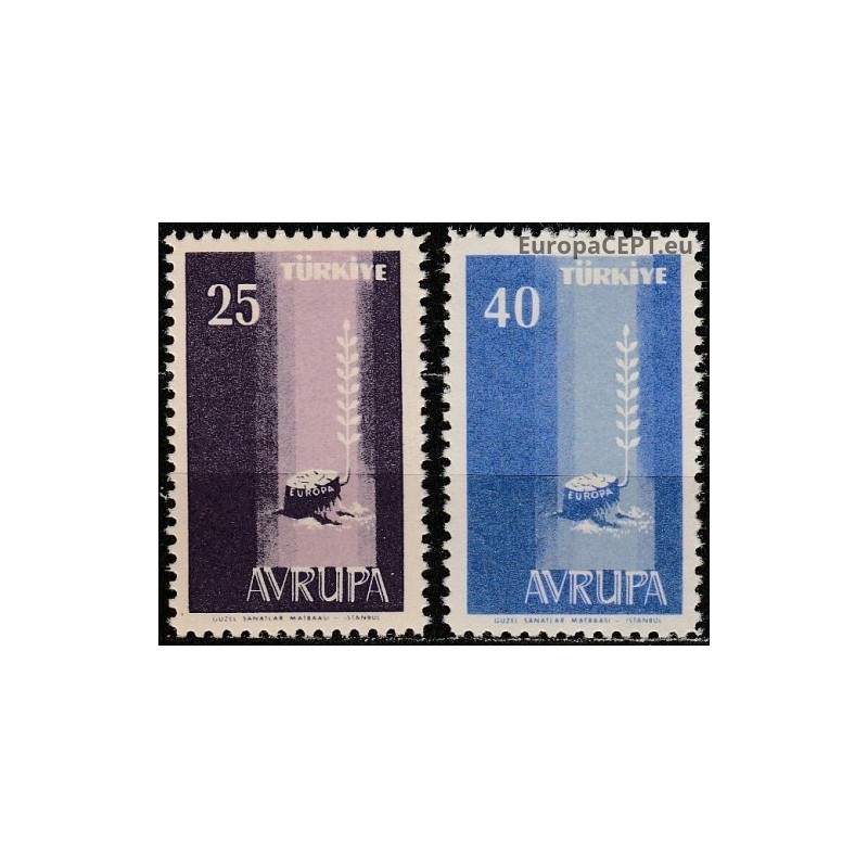 Turkey 1958. Europa (symbolic sprout)