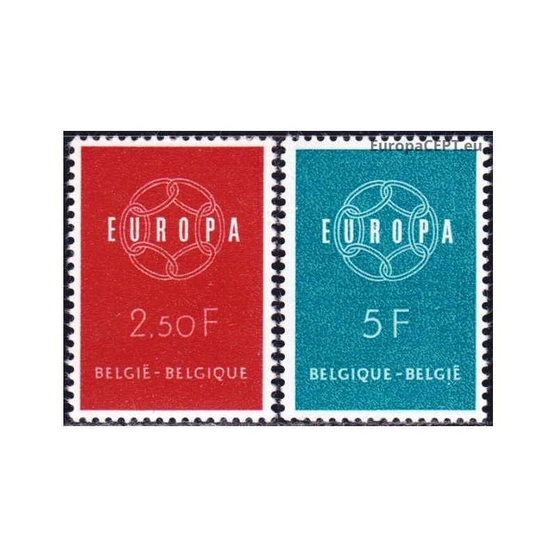 Belgium 1959. Europa (stylised keychain) (symbolic keychain)