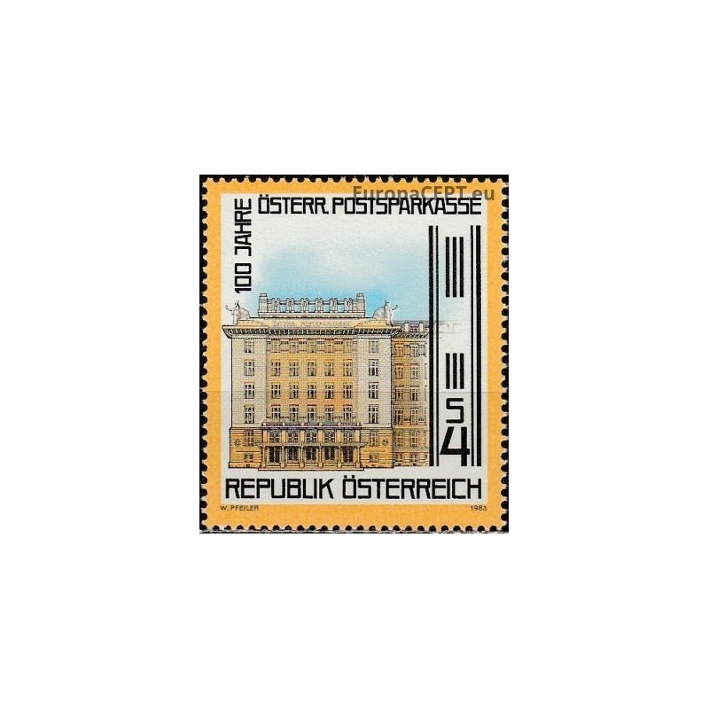 Austrija 1983. Taupomasis pašto bankas