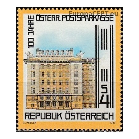 Austrija 1983. Taupomasis pašto bankas