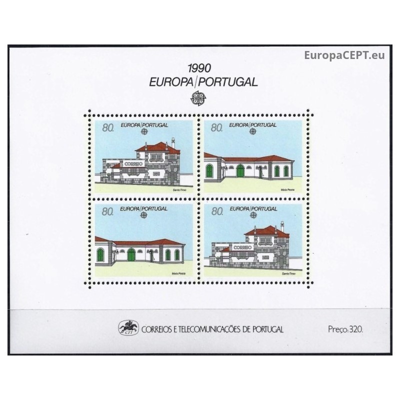 Portugalija 1990. Pašto pastatai