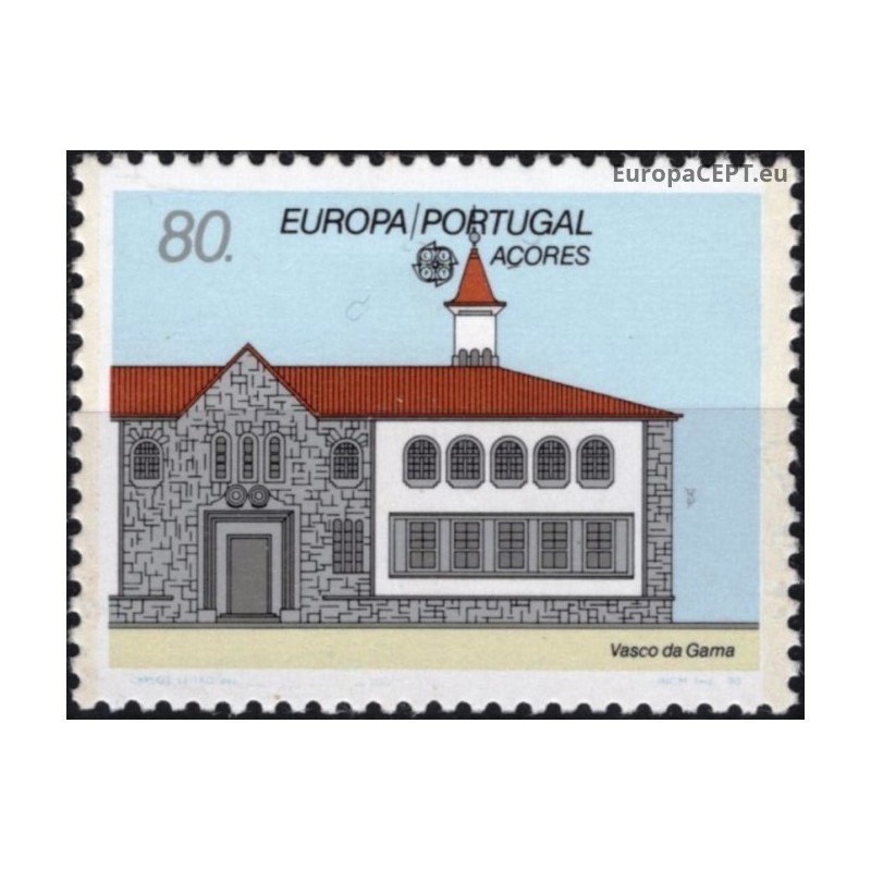 Azorai 1990. Pašto pastatai
