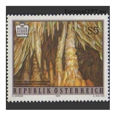 Austria 1991. Geological formations