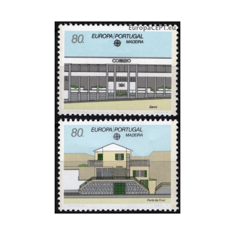 Madeira 1990. Pašto pastatai