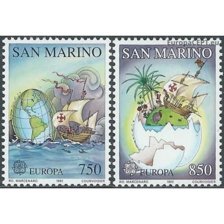 San Marinas 1992. Amerikos atradimas