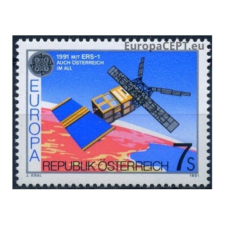 Austrija 1991. Europos kosmoso tyrinėjimai