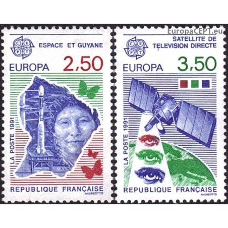 Prancūzija 1991. Europos kosmoso tyrinėjimai
