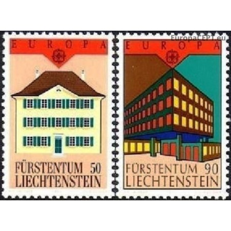 Lichtenšteinas 1990. Pašto pastatai