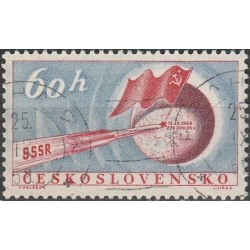 Čekoslovakija 1959. Sovietai mėnulyje
