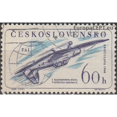 Čekoslovakija 1960. Pasaulio akrobatinio skraidymo čempionatas