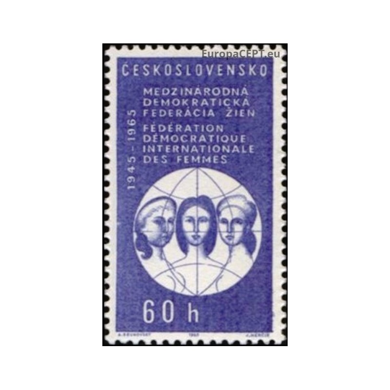 Čekoslovakija 1965. Moterys