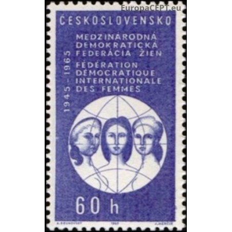 Čekoslovakija 1965. Moterys