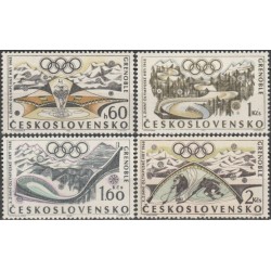 Czechoslovakia 1968. Winter Olympic Games Grenoble