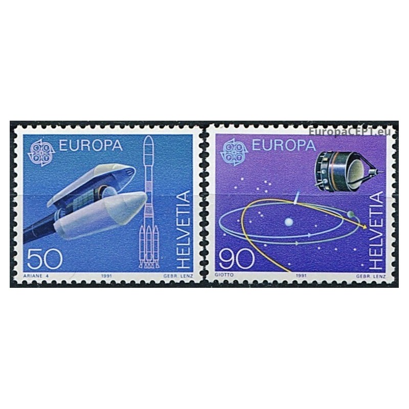 Šveicarija 1991. Europos kosmoso tyrinėjimai