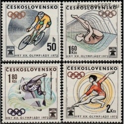 Czechoslovakia 1972. Summer Olympic Games Munich
