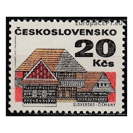Czechoslovakia 1972. Architecture