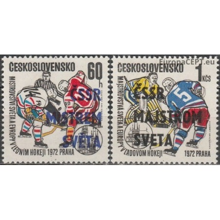 Čekoslovakija 1972. Ledo ritulys (pasaulio čempionai)