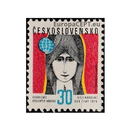 Czechoslovakia 1975. International Year of the Woman
