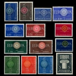Set of stamps 1960. Europa