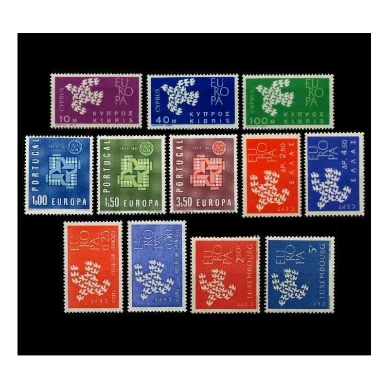 Set of stamps 1961. Europa