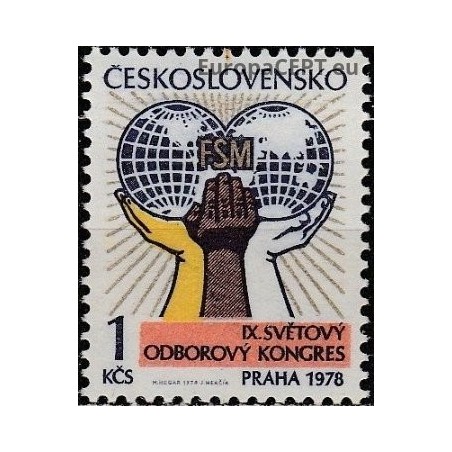 Čekoslovakija 1978. Pasaulio Profsąjungų kongresas