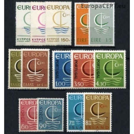 Set of stamps 1966. Europa
