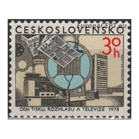 Czechoslovakia 1978. Mass media