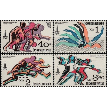 Čekoslovakija 1980. Maskvos olimpinės žaidynės
