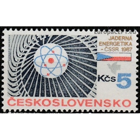 Čekoslovakija 1987. Atominė energija