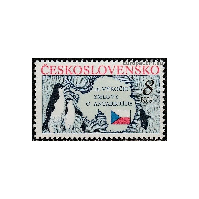 Czechoslovakia 1991. Polar research