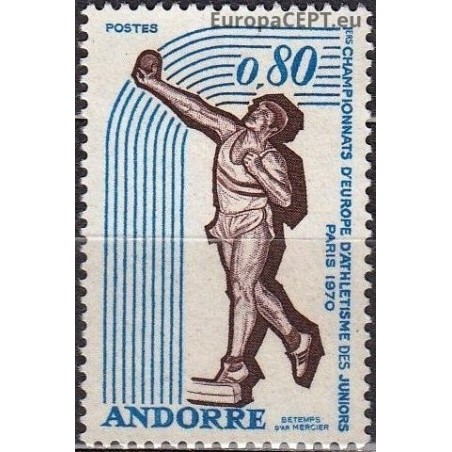 Andora (pranc) 1970. Europs atletikos čempionatas