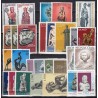 Set of stamps 1974. Sculptures on stamps