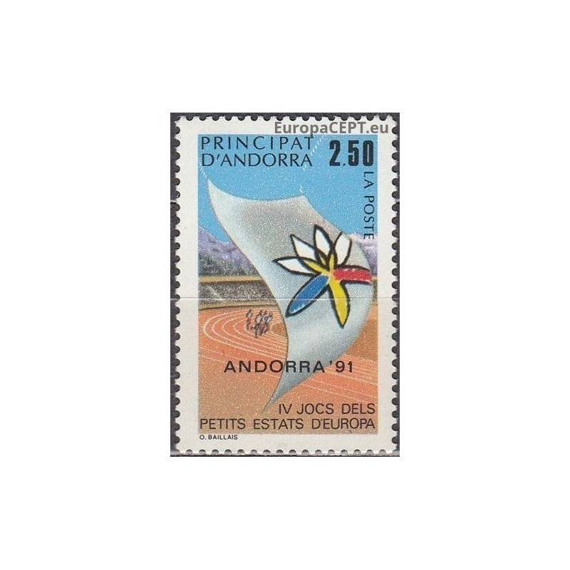 Andorra (french) 1991. Sport Games of European Microstates