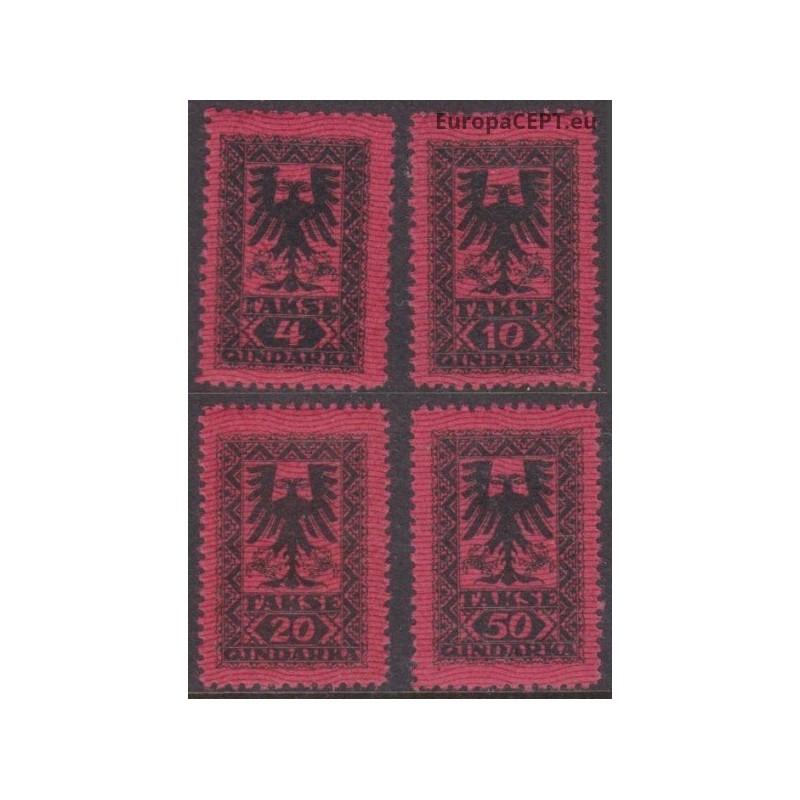 Albania 1922. Coats of arms