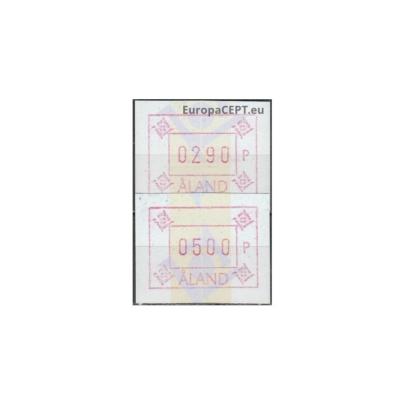 Aland 1993. ATM (Frama) stamps