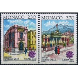 Monaco 1990. Post Offices