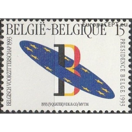 Belgium 1993. European Union (EU)