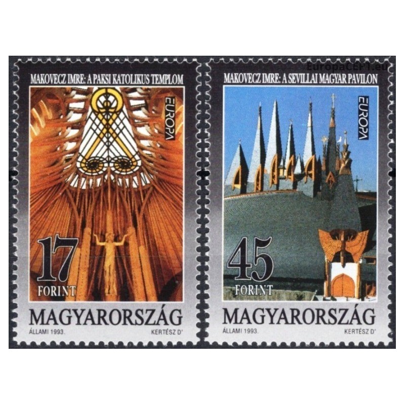 Hungary 1993. Contemporary art: architecture