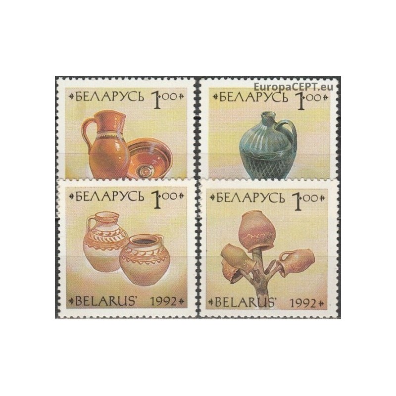 Baltarusija 1992. Tradiciniai keramikiniai indai
