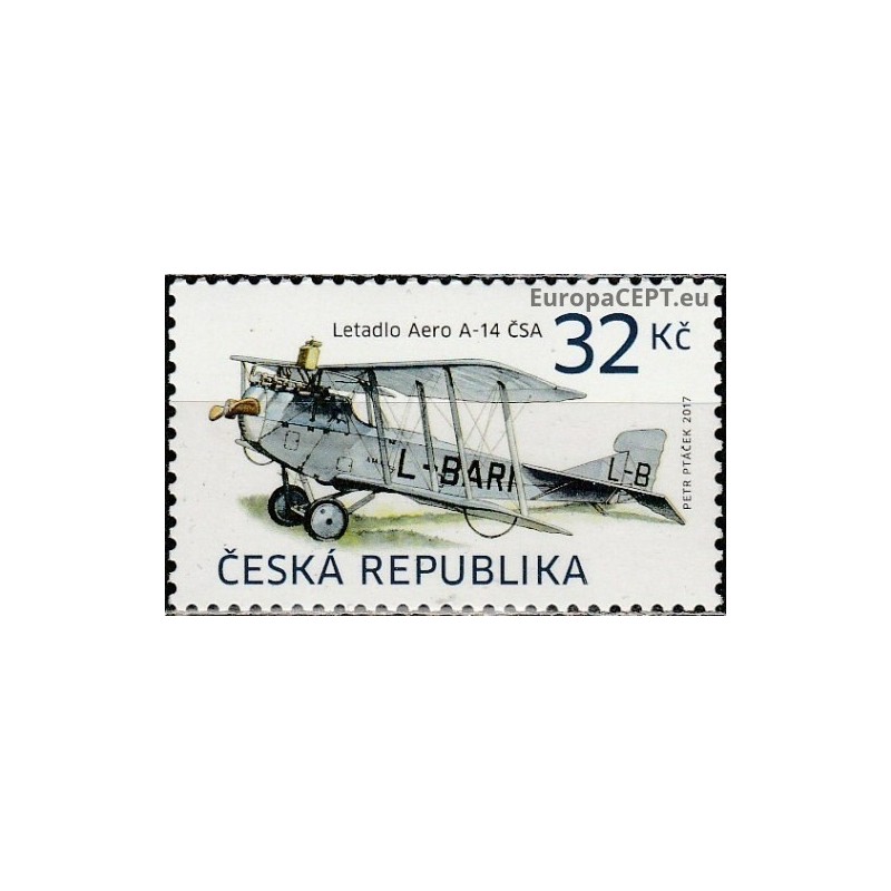 Czech Republic 2017. Historic airplane