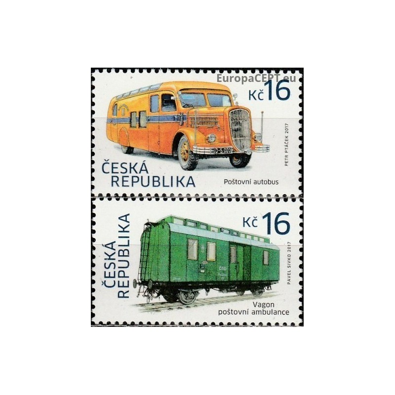 Čekija 2017. Pašto transportas