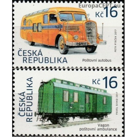 Čekija 2017. Pašto transportas