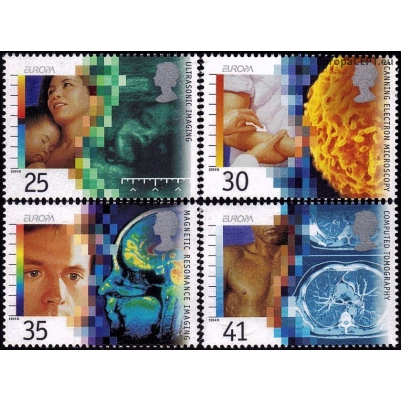 Great Britain 1994. Great discoveries: medicine