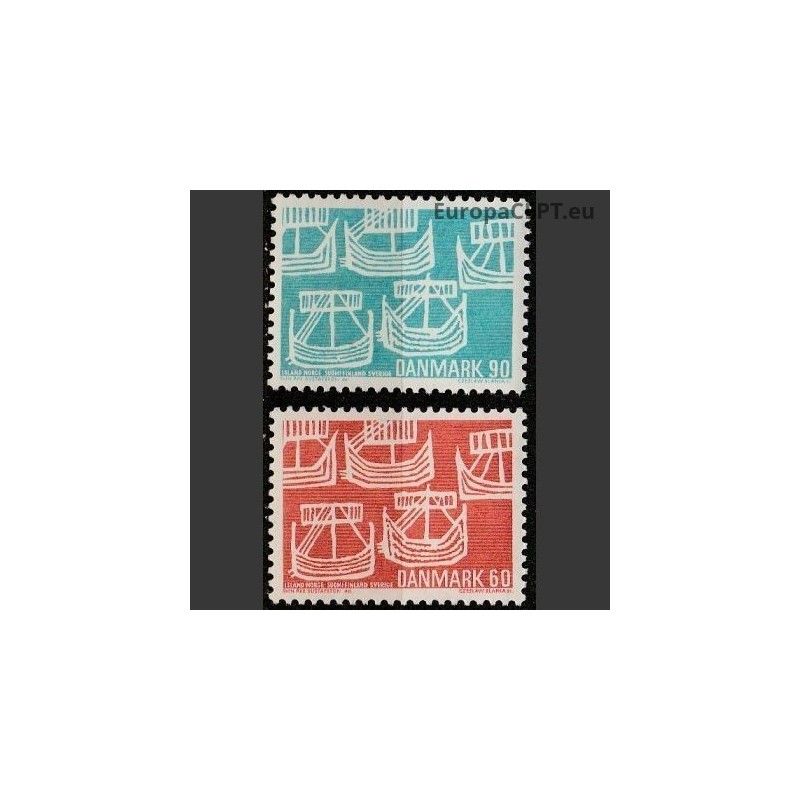 Danija 1969. Skandinavijos pašto istorija