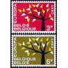 Belgija 1962. CEPT: Stilizuotas medis su 19 lapelių