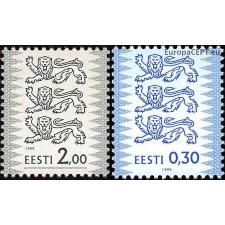 Estonia 1999. Coats of arms