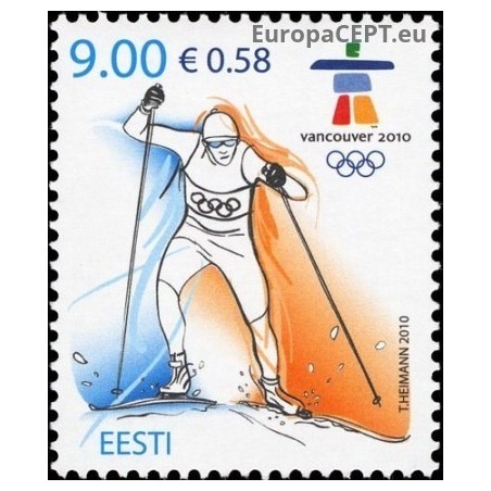 Estija 2010. Vankuverio žiemos olimpinės žaidynės