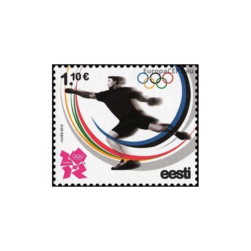 Estija 2012. Londono vasaros olimpinės žaidynės