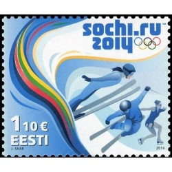 Estija 2014. Sočio žiemos olimpinės žaidynės