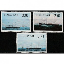 Faroe Islands 1983. Steamboats